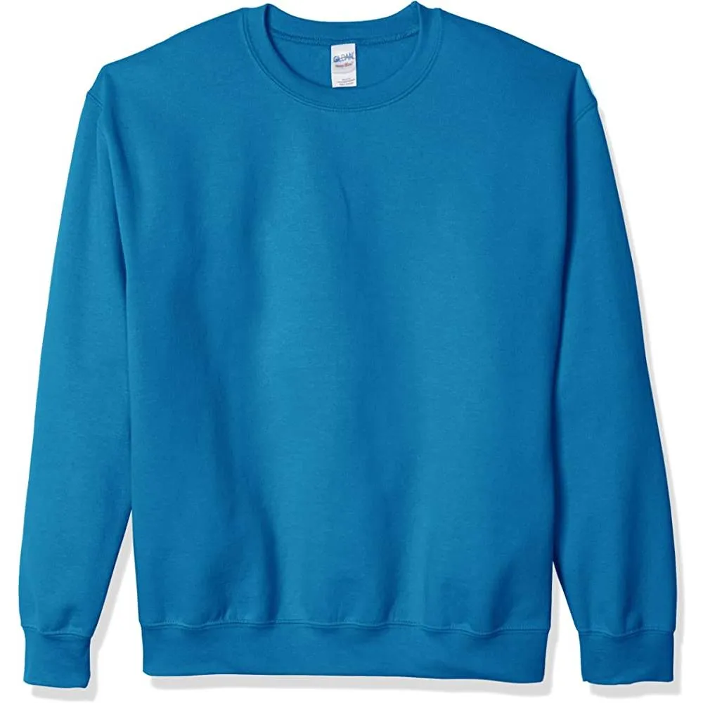 Gildan Adult Fleece Crewneck Sweatshirt, Style G18000 | Multiple Colors and Sizes