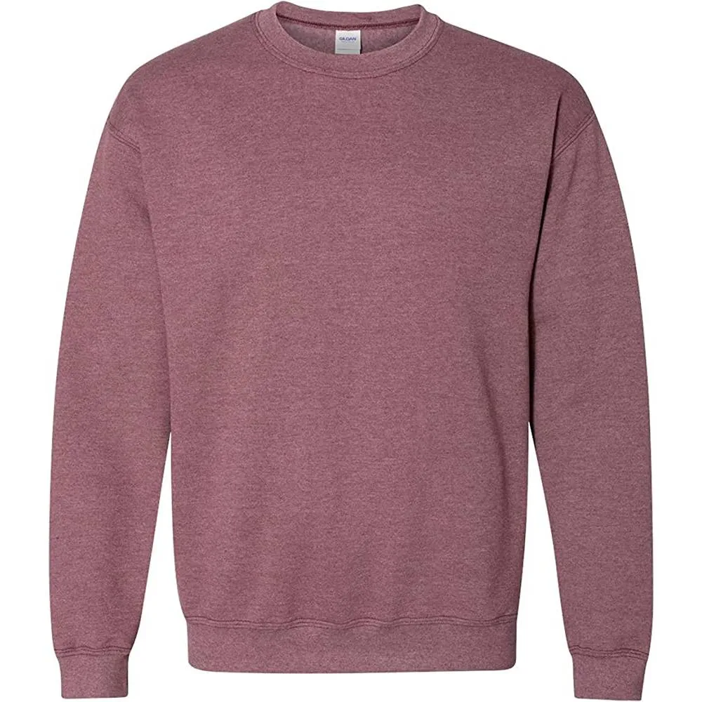 Gildan Adult Fleece Crewneck Sweatshirt, Style G18000 | Multiple Colors and Sizes