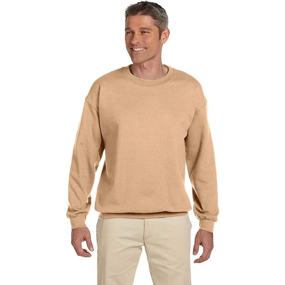Gildan Adult Fleece Crewneck Sweatshirt, Style G18000 | Multiple Colors and Sizes