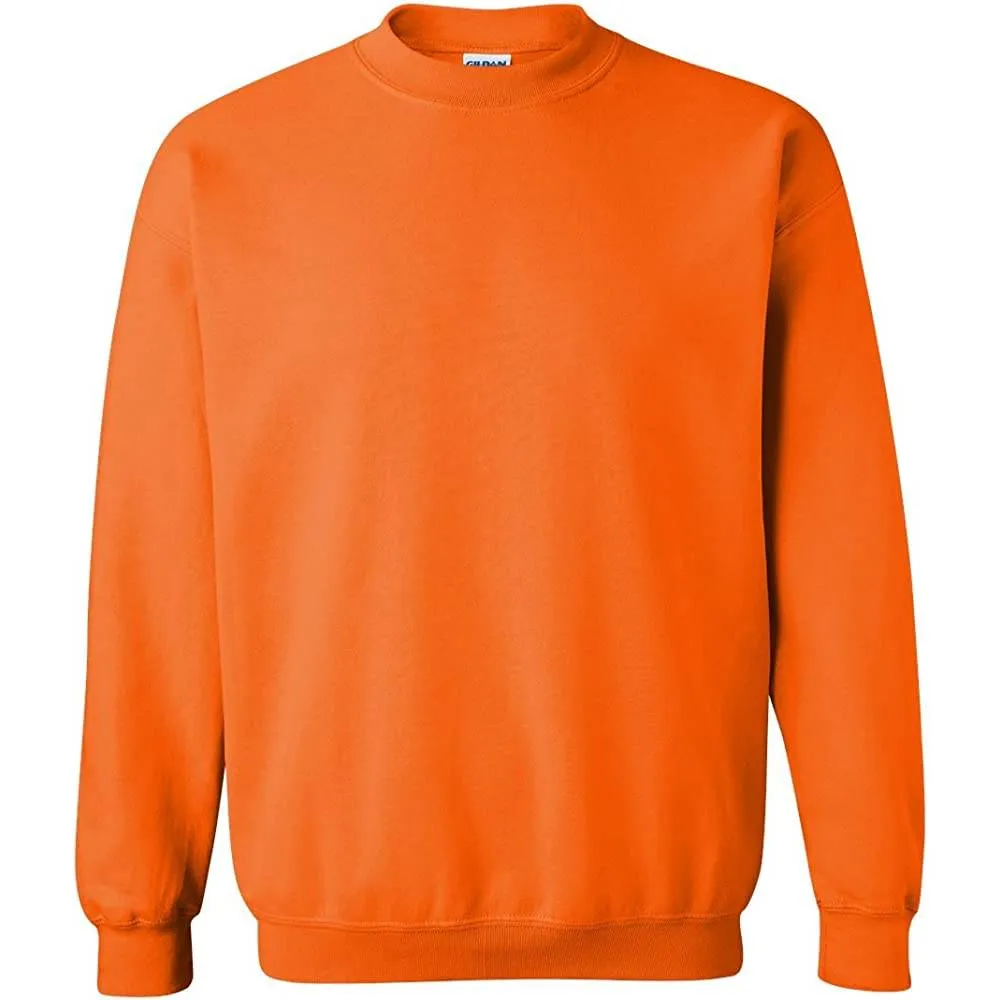 Gildan Adult Fleece Crewneck Sweatshirt, Style G18000 | Multiple Colors and Sizes
