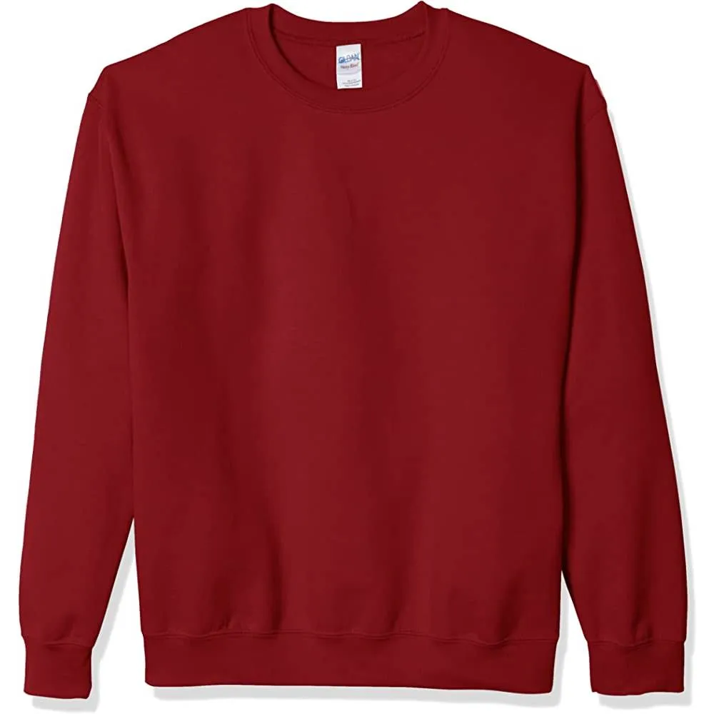 Gildan Adult Fleece Crewneck Sweatshirt, Style G18000 | Multiple Colors and Sizes