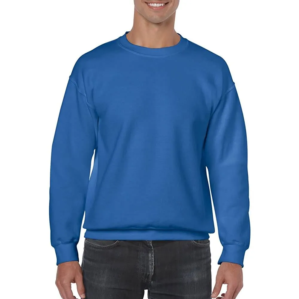 Gildan Adult Fleece Crewneck Sweatshirt, Style G18000 | Multiple Colors and Sizes