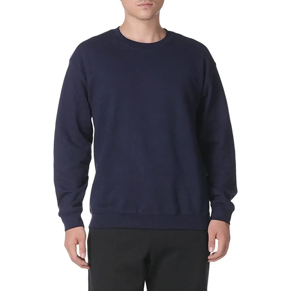 Gildan Adult Fleece Crewneck Sweatshirt, Style G18000 | Multiple Colors and Sizes