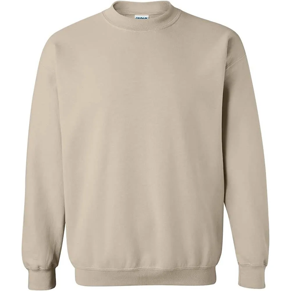 Gildan Adult Fleece Crewneck Sweatshirt, Style G18000 | Multiple Colors and Sizes