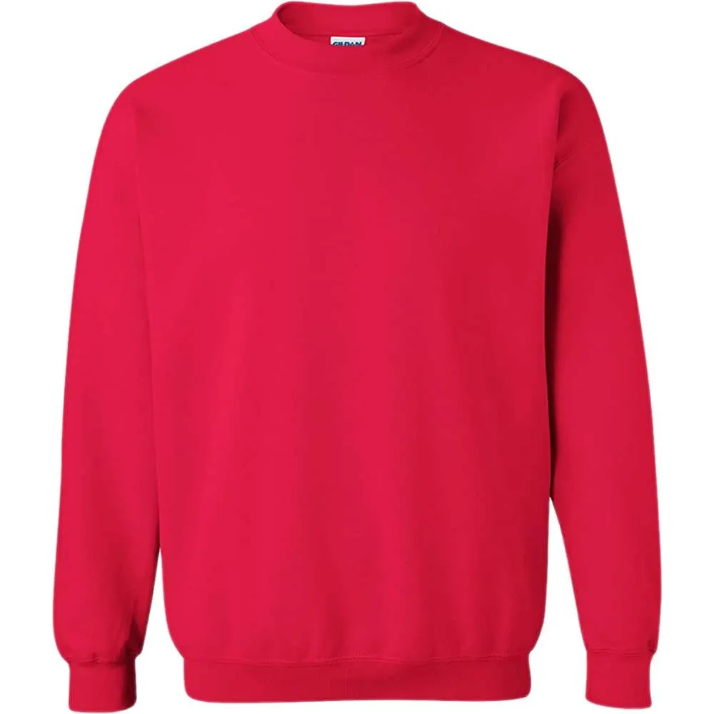 Gildan Adult Fleece Crewneck Sweatshirt, Style G18000 | Multiple Colors and Sizes