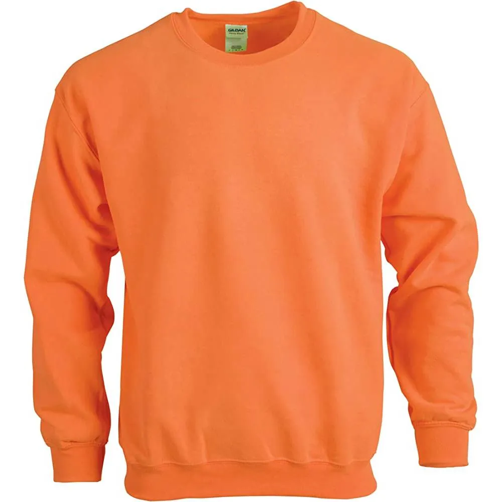Gildan Adult Fleece Crewneck Sweatshirt, Style G18000 | Multiple Colors and Sizes