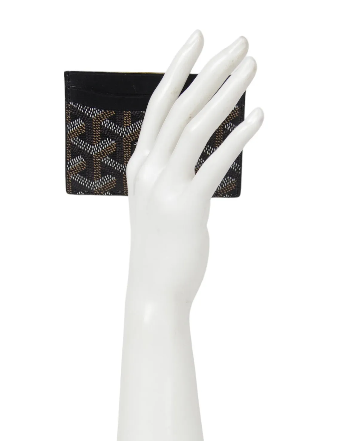 Goyard Black Saint Sulpice Card Holder