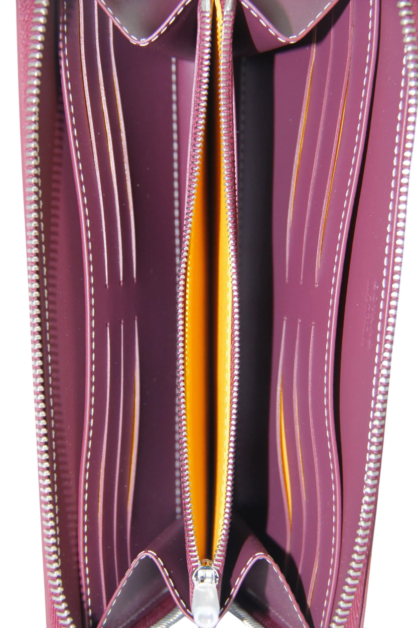Goyard Goyardine Burgundy Matignon GM Wallet