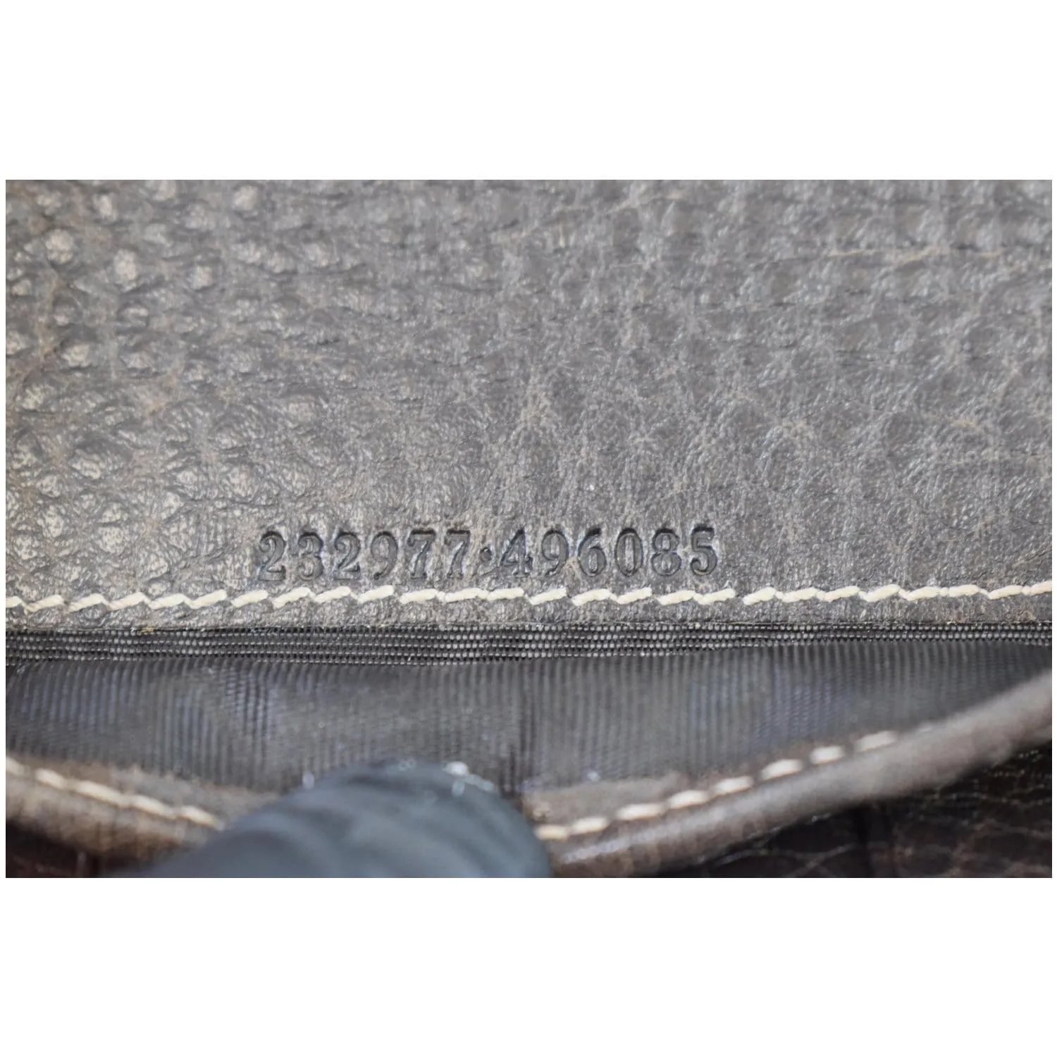 GUCCI Bamboo GG Canvas Zippy Organizer Wallet Beige 232977