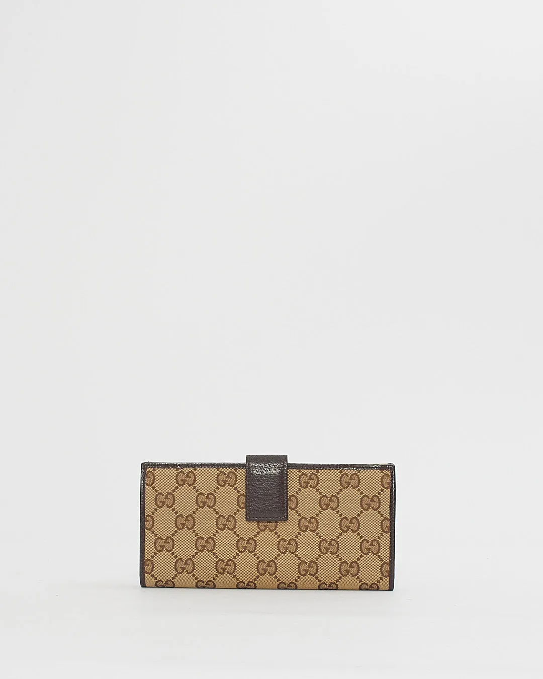 Gucci Beige Monogram GG Canvas Continental Wallet