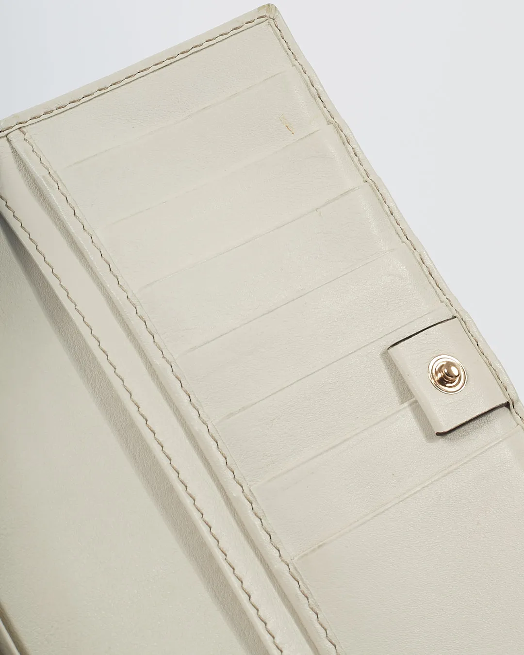 Gucci Brown GG Canvas Flap Continental Wallet