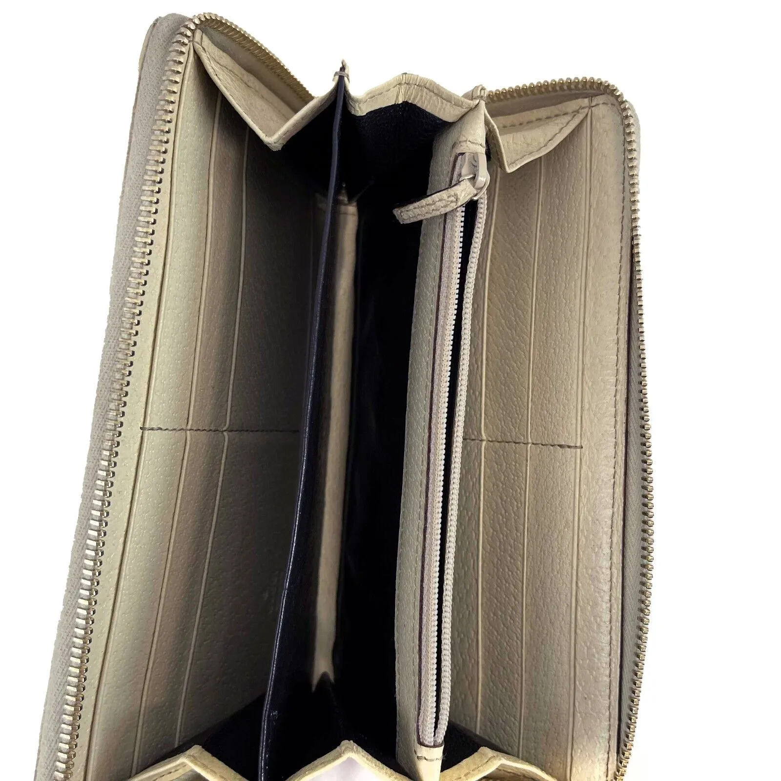 GUCCI - GG Canvas Abbey D-ring Beige Crossbody Bag with Wallet