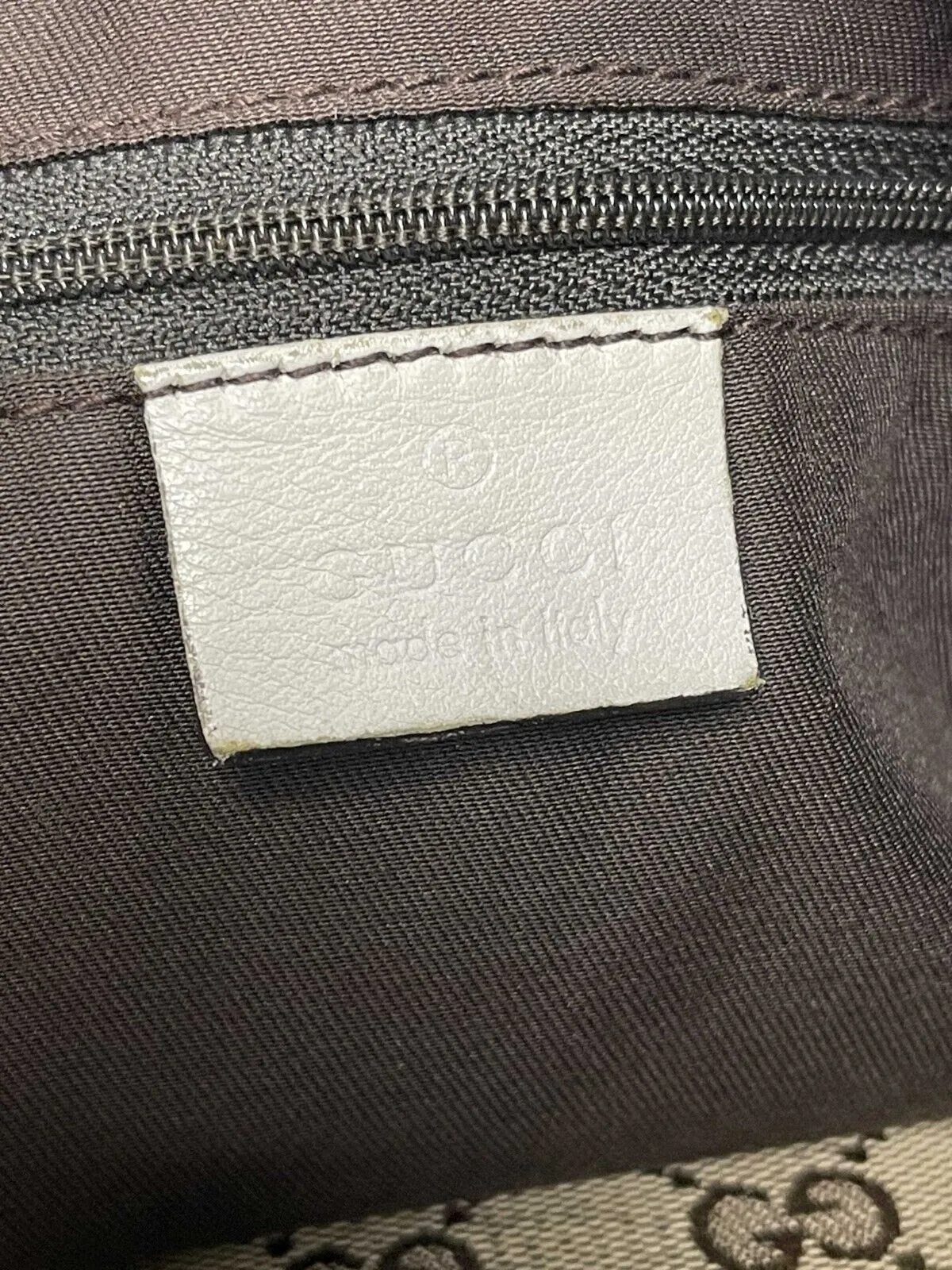 GUCCI - GG Canvas Abbey D-ring Beige Crossbody Bag with Wallet