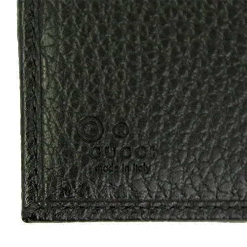 Gucci Men's Black GG Canvas Bi-fold Wallet 150413 G1XWN 8615