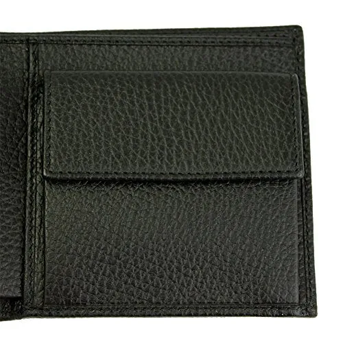 Gucci Men's Black GG Canvas Bi-fold Wallet 150413 G1XWN 8615