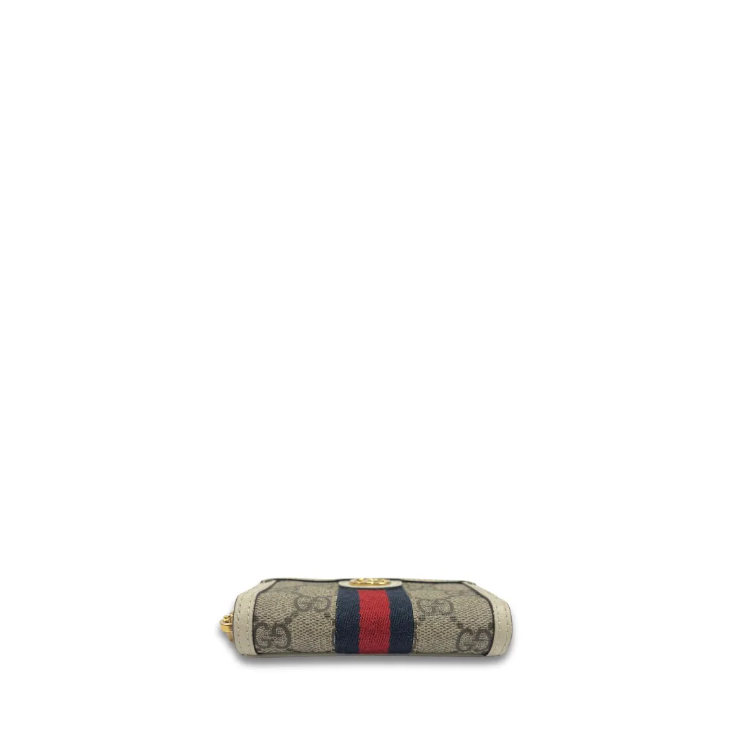 Gucci Ophidia Compact Zipper Wallet