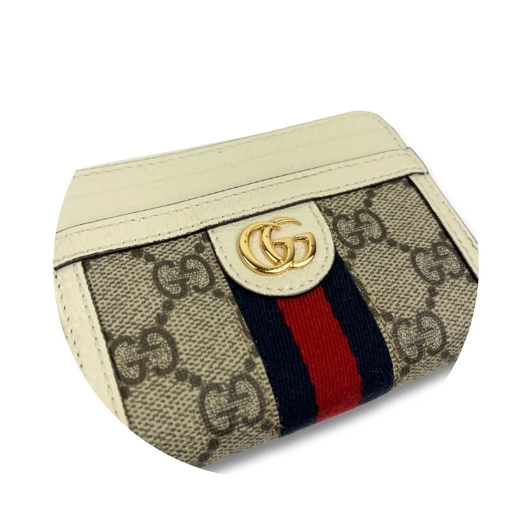 Gucci Ophidia Compact Zipper Wallet