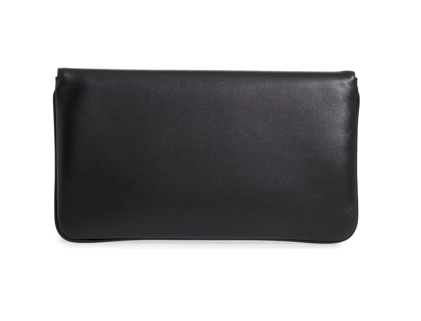 Gucci Rajah Leather Clutch in Black