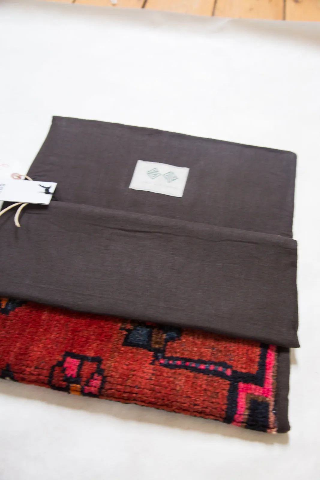 Handmade Rug Fragment Clutch
