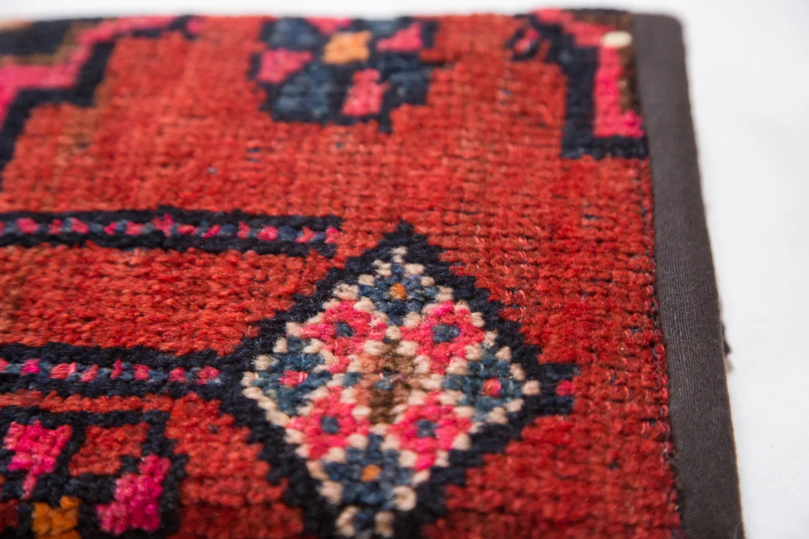 Handmade Rug Fragment Clutch