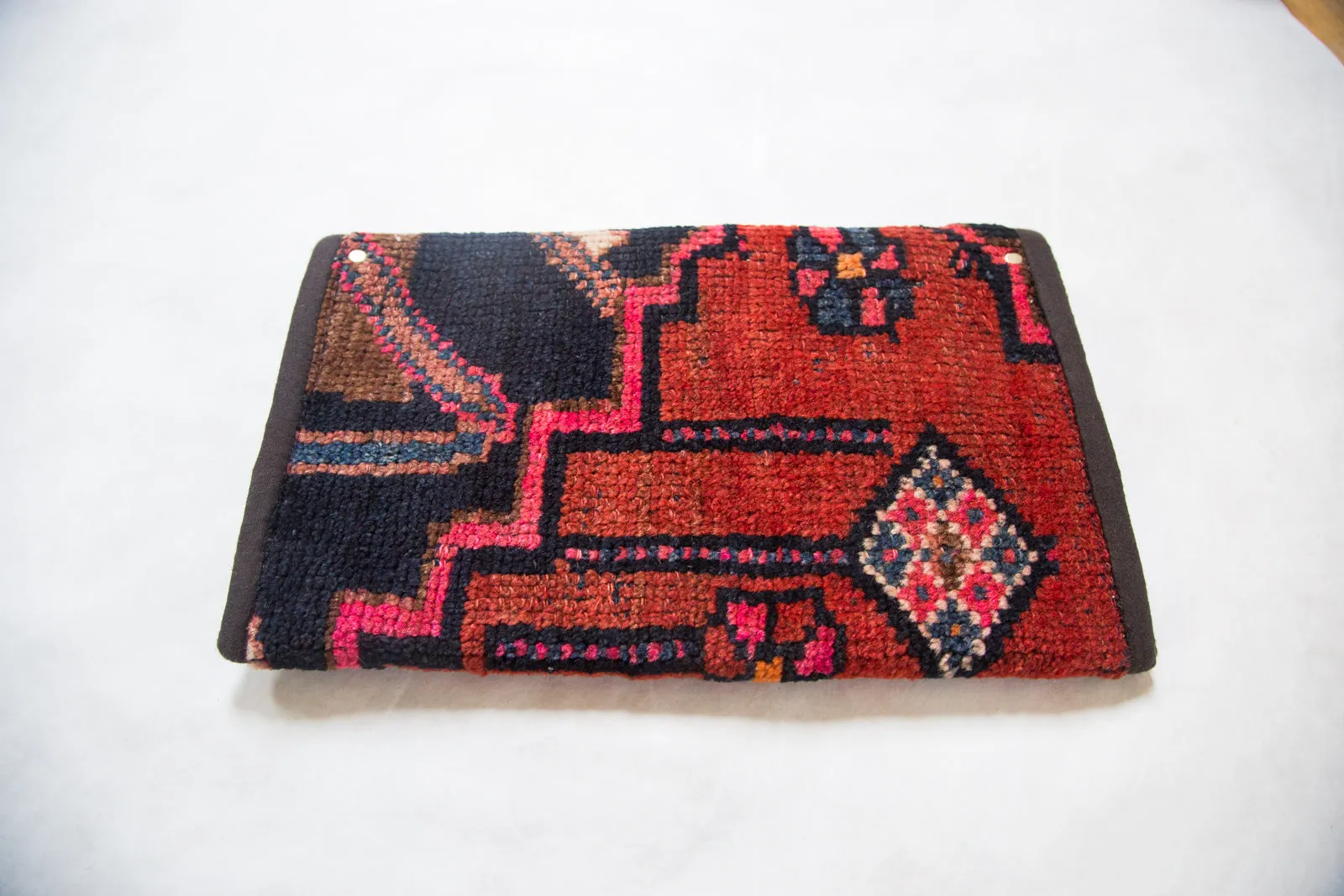 Handmade Rug Fragment Clutch