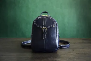 High Quality Genuine Leather Backpack, Satchel Shoulder Bag, Woman Backpack D009