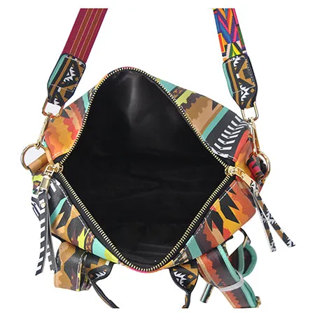 !HOT DEAL! Tribal Faux Leather NGIL Shoulder Backpack