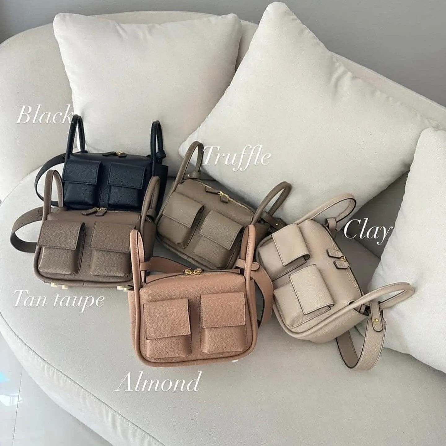 House of Little Bunny Brick22 PU in Black
