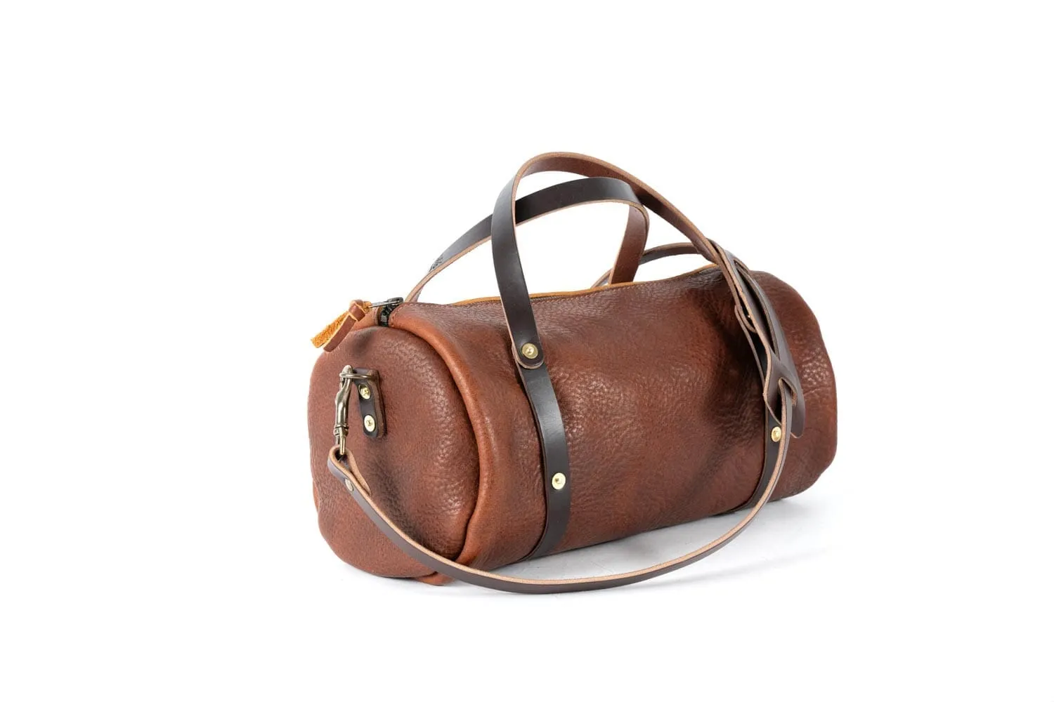 JANE LEATHER CROSSBODY - LARGE - BLACK BISON