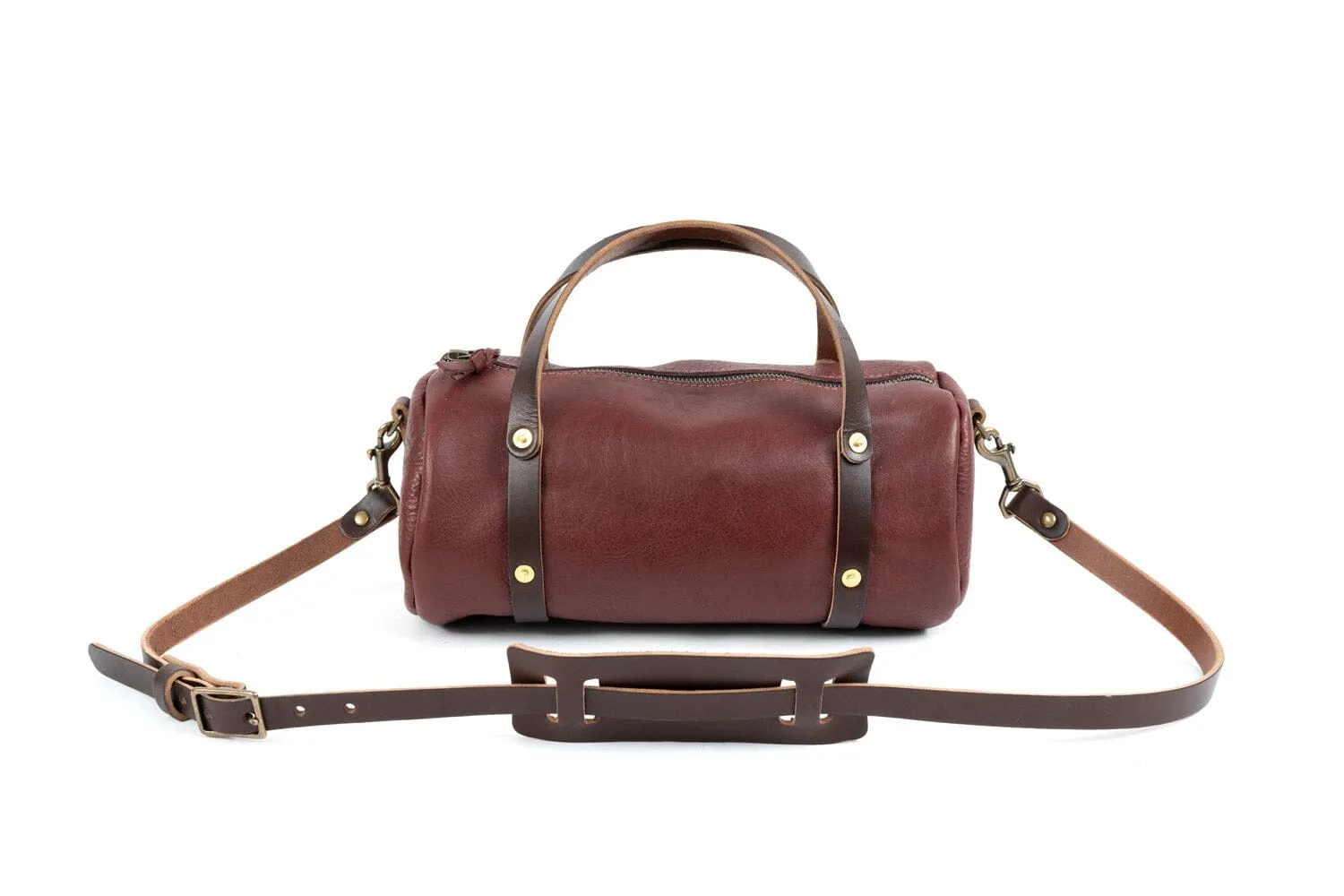 JANE LEATHER CROSSBODY - MERLOT