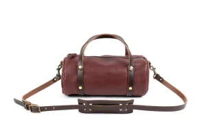 JANE LEATHER CROSSBODY - MERLOT