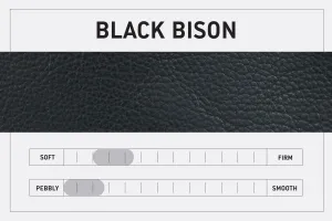 JANE LEATHER CROSSBODY - SMALL - BLACK BISON