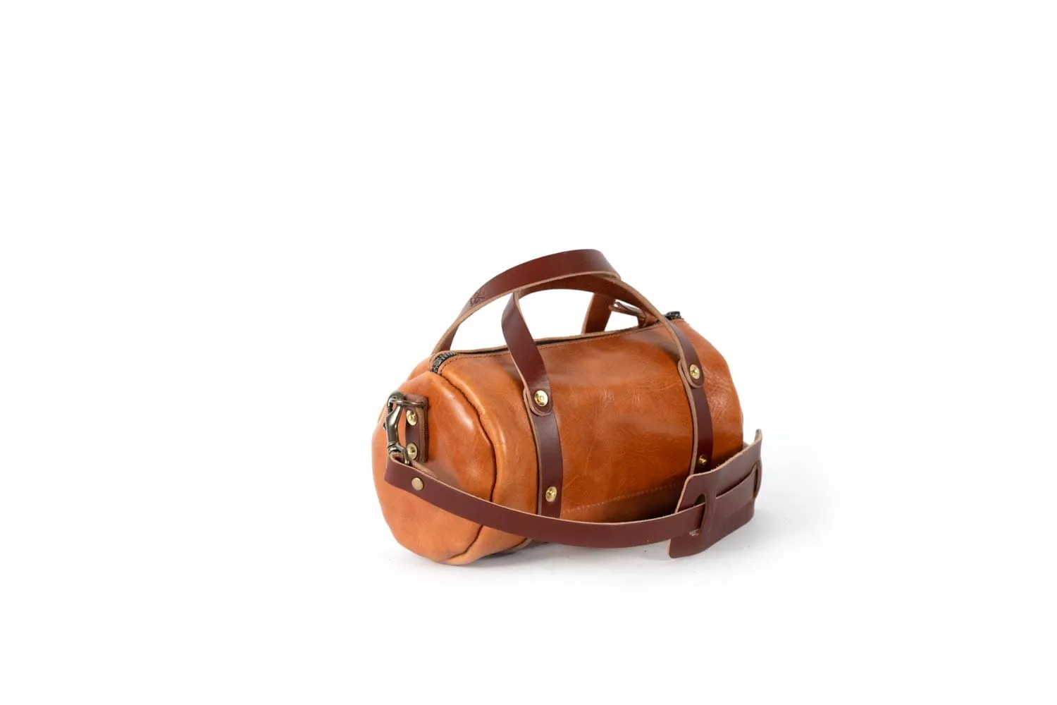 JANE LEATHER CROSSBODY - SMALL - CARAMEL