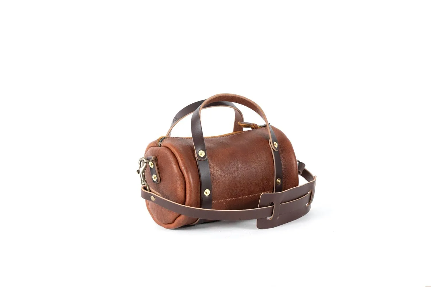 JANE LEATHER CROSSBODY - SMALL - NAVY
