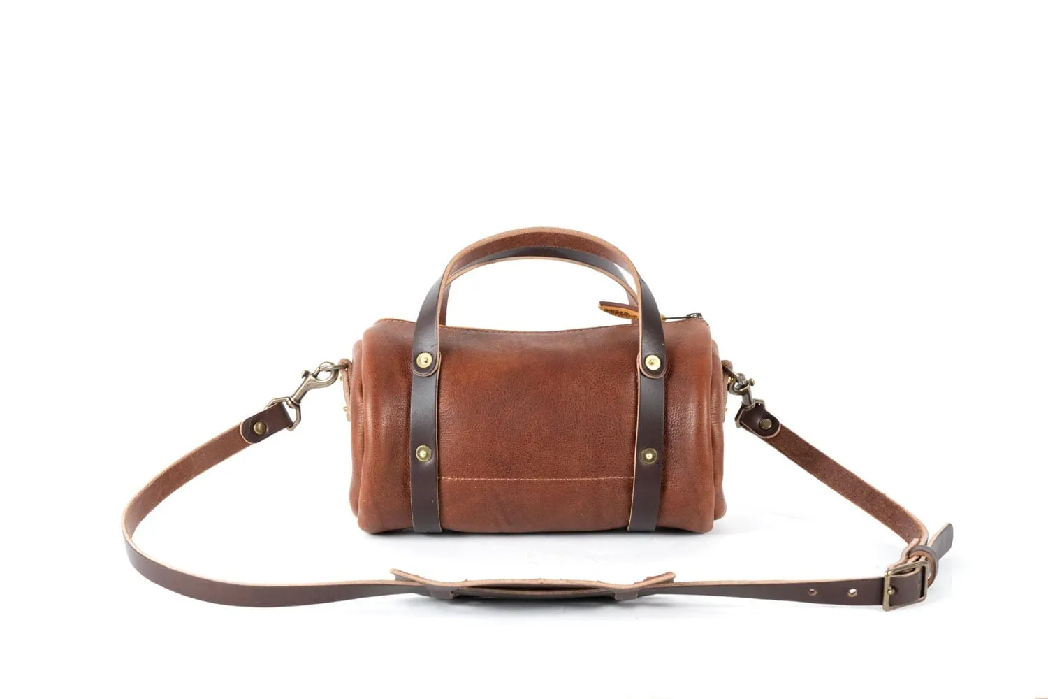 JANE LEATHER CROSSBODY - SMALL - NAVY