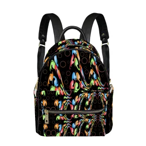 Jelly Bubble Leather Backpack