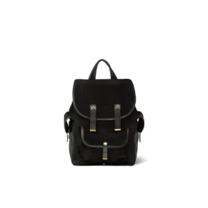Jerome Dreyfuss Stan Backpack in Black Suede
