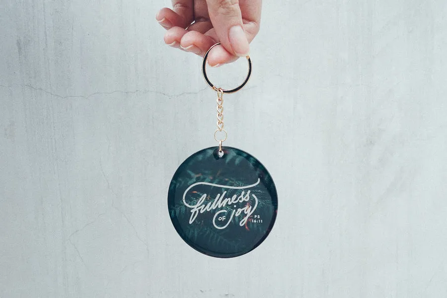 Joy {Keychain & Car Charm}