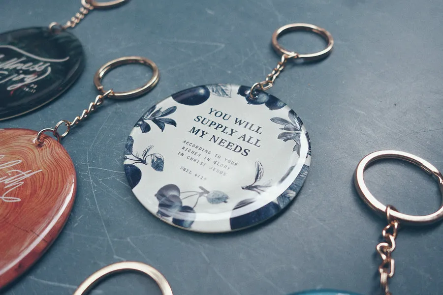Joy {Keychain & Car Charm}