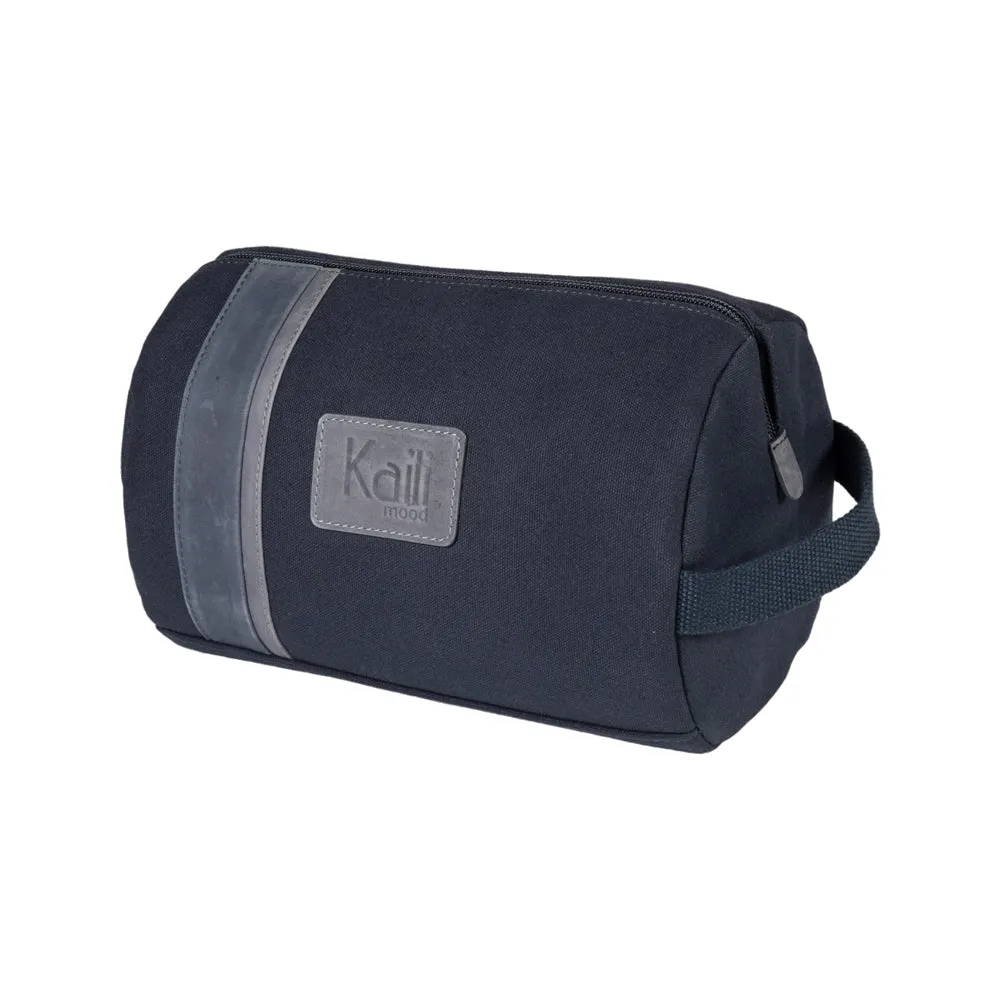 Kaili Canvas Toiletries Case Blue