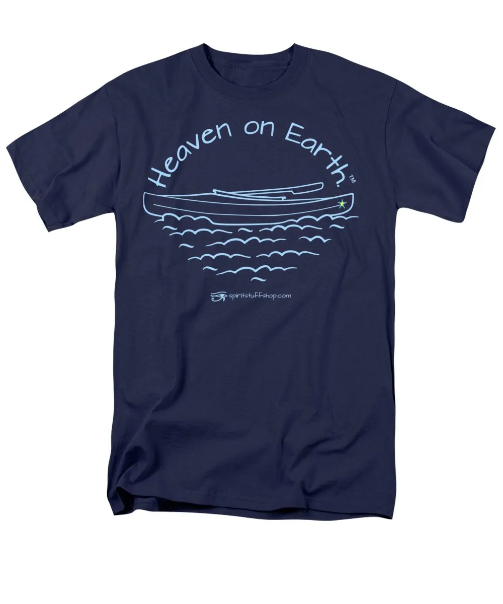 Kayaking Heaven On Earth - Men's T-Shirt  (Regular Fit)