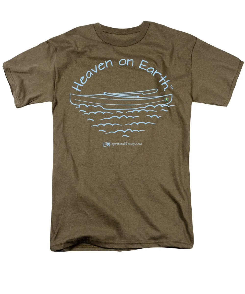 Kayaking Heaven On Earth - Men's T-Shirt  (Regular Fit)