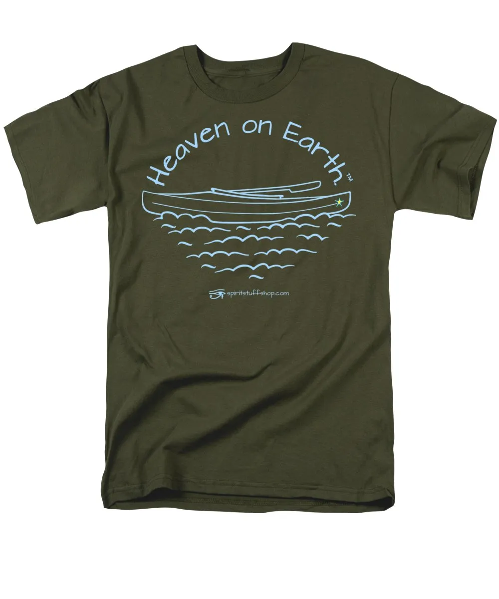 Kayaking Heaven On Earth - Men's T-Shirt  (Regular Fit)