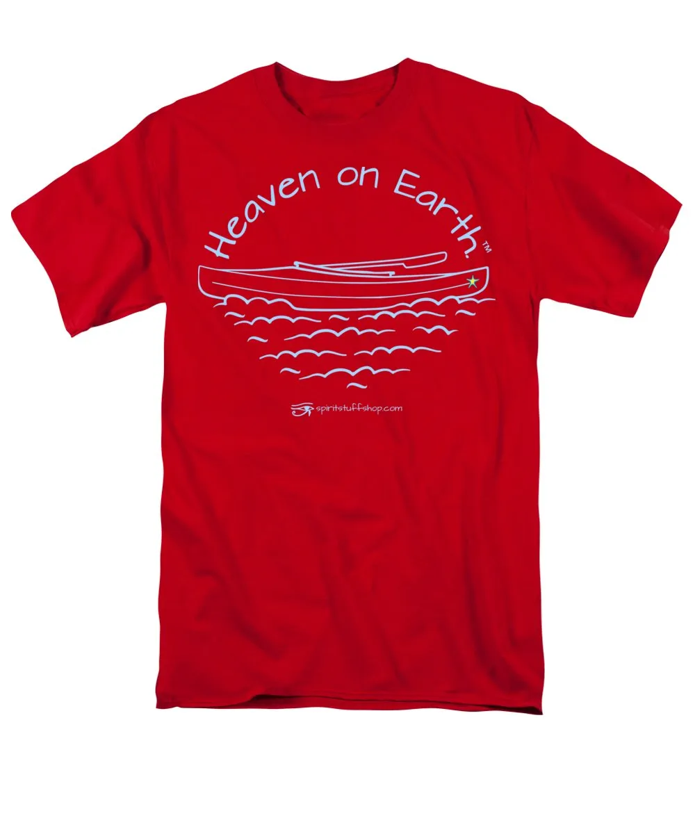 Kayaking Heaven On Earth - Men's T-Shirt  (Regular Fit)