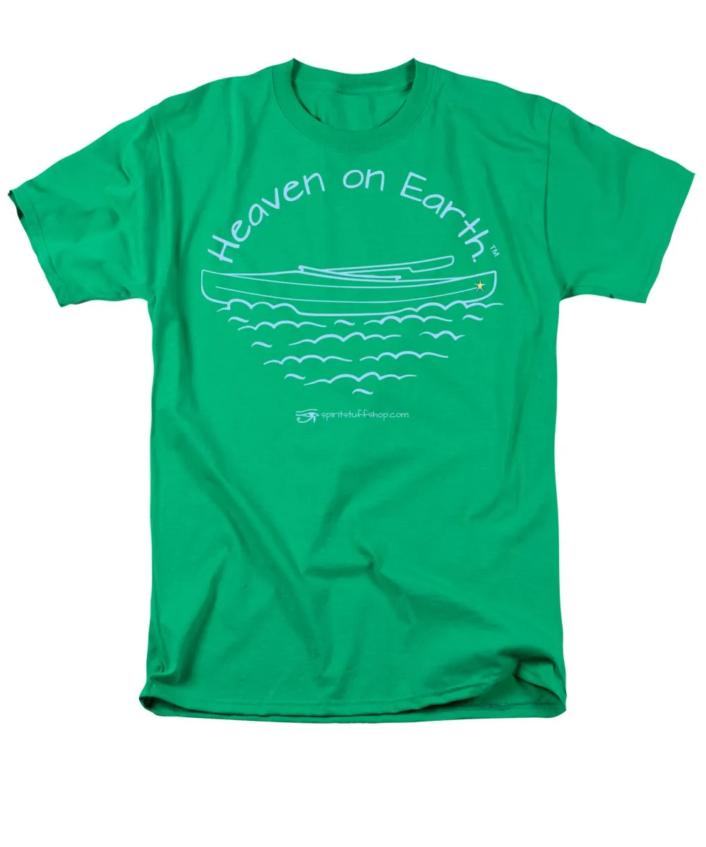 Kayaking Heaven On Earth - Men's T-Shirt  (Regular Fit)