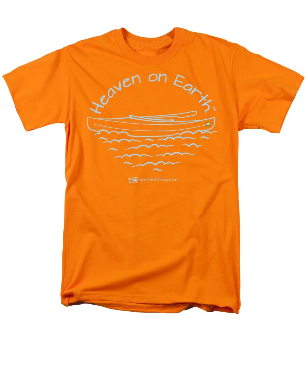 Kayaking Heaven On Earth - Men's T-Shirt  (Regular Fit)