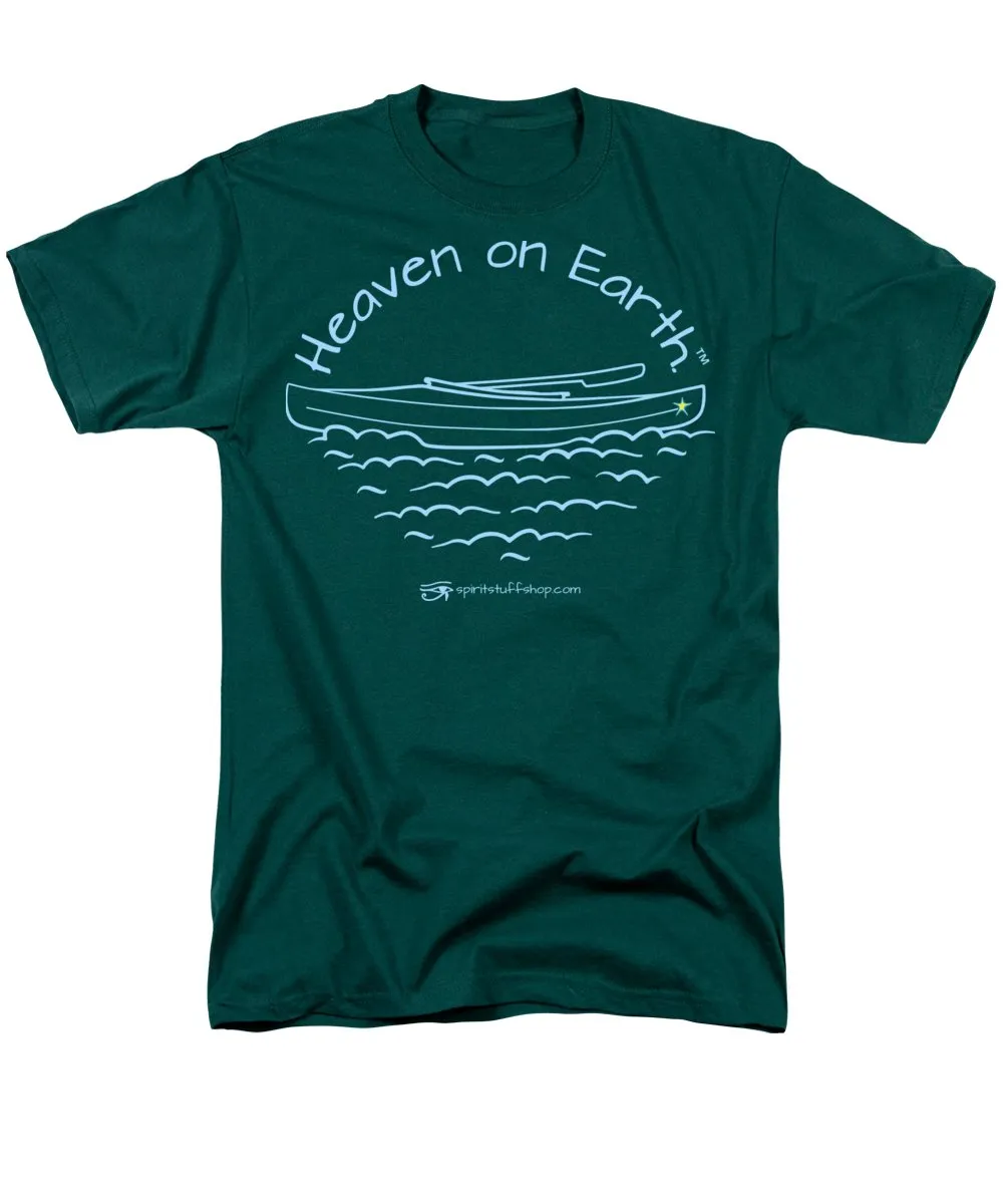 Kayaking Heaven On Earth - Men's T-Shirt  (Regular Fit)