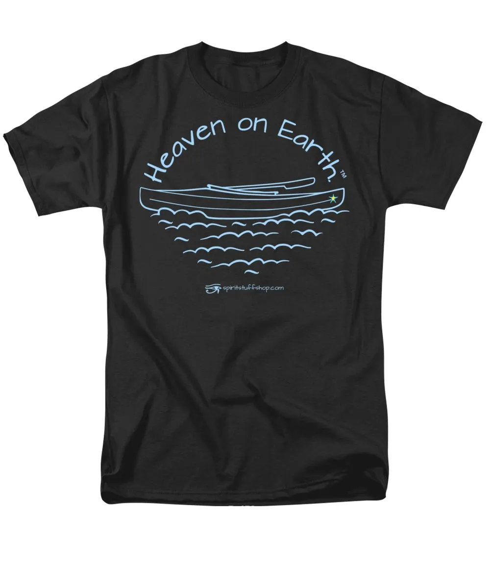 Kayaking Heaven On Earth - Men's T-Shirt  (Regular Fit)