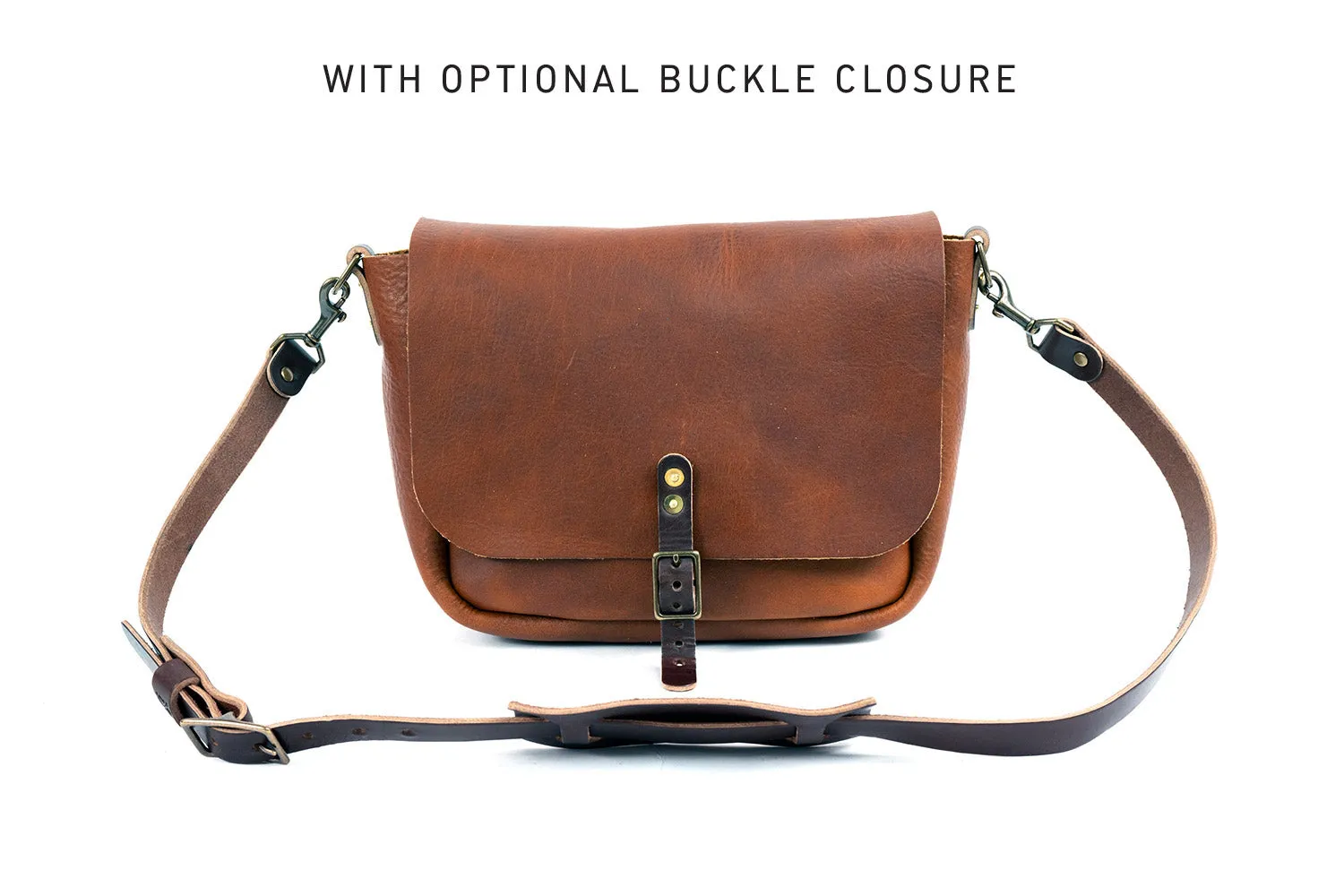 KINDLE LEATHER SATCHEL - HONEY