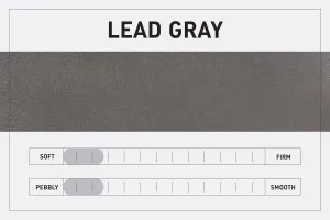 KINDLE LEATHER SATCHEL - LEAD GRAY